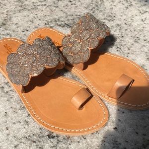 Laid Back London Leather Sandals from Anthro